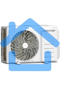 Кондиционер сплит-система Coolfort CF-4101 9000 BTU, 15 м², 37 дБ, охлаждение, обогрев, белый
