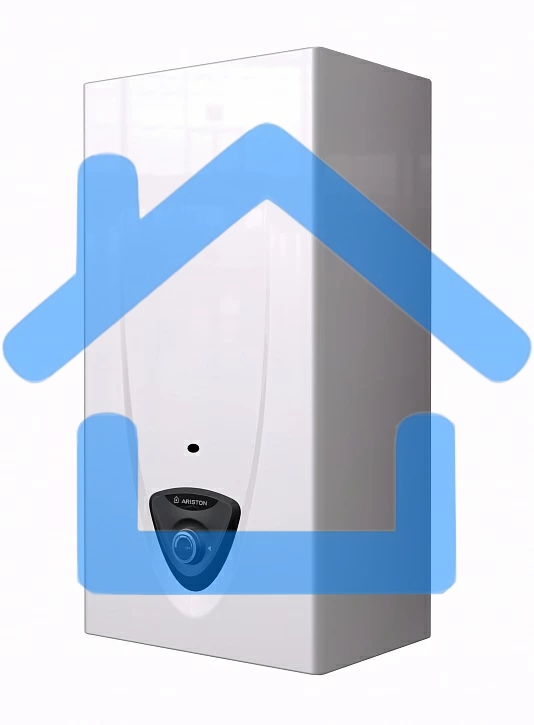 Водонагреватель проточный Ariston ABS Fast Evo 11 B FAST EVO ONT B 11 NGRU, газовый