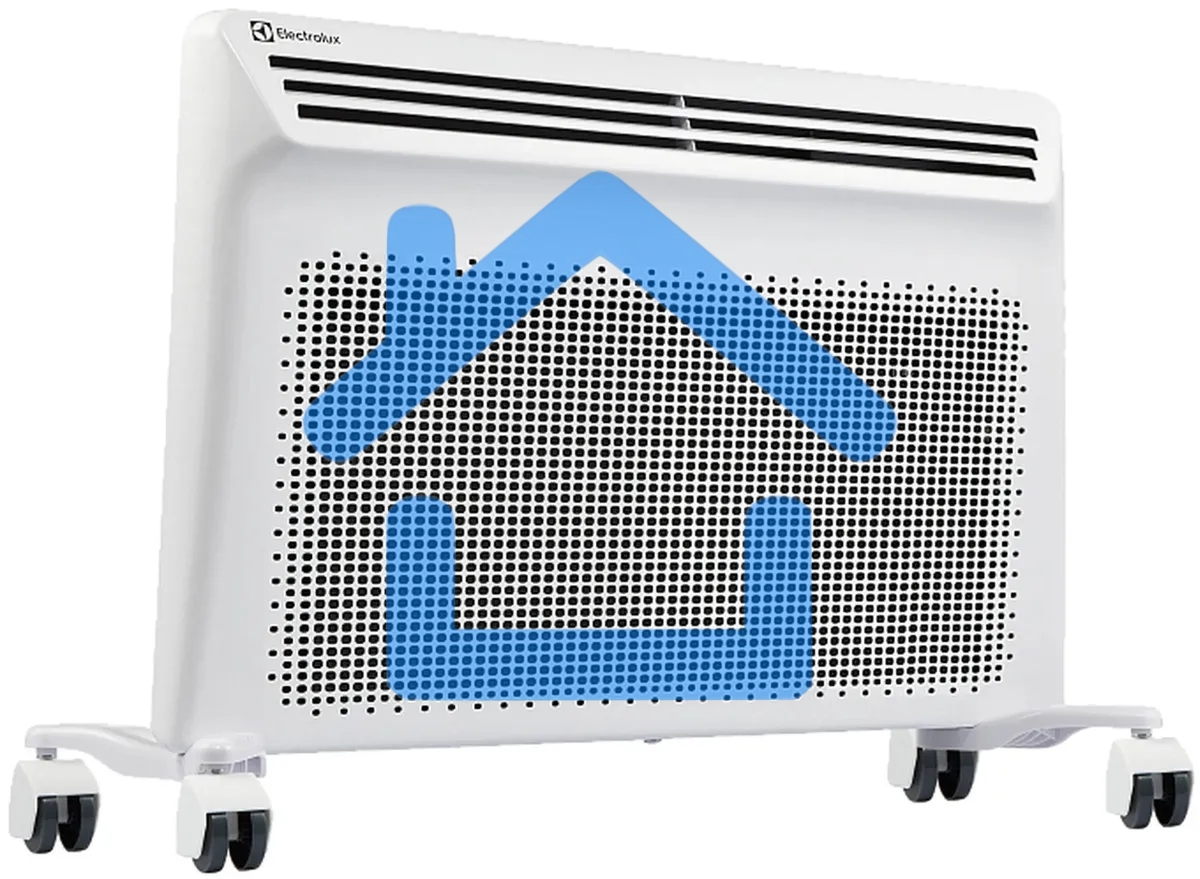 Конвективно-инфракрасный обогреватель Electrolux Air Heat 2 EIH/AG21500E белый, 1500 Вт, 20 м2, термостат, дисплей