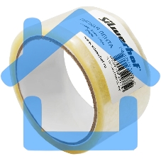 Упаковка клейкой ленты Silwerhof Eco, упаковочная, прозрачный, 48мм, 40м, 38мкм, полипропилен