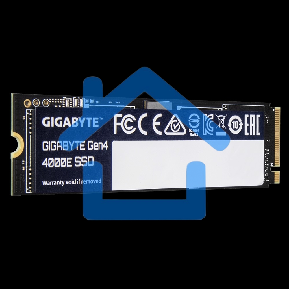 Накопитель SSD Gigabyte 4000E, 1Tb, PCIe 4.0 x4, M.2 2280, NVMe, R/W 4000/3900
