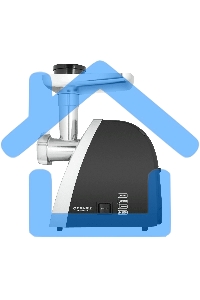 Мясорубка электрическая Maunfeld MMG.2000BRSV черный, 2000 Вт