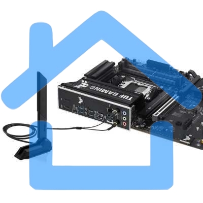 Материнская плата ASUS TUF GAMING B650-E WIFI, AM5, AMD B650, 4xDDR5, 4xSATA, 3xM.2, 1xPCIe 4.0 x16, 1xPCIe 4.0 x16, 1xPCIe x1, 1xDP, 1xHDMI, 1x2.5Gb LAN, Wi-Fi 6E, Bluetooth 5.3, 2xUSB-C (1x10Gbps, 1x20Gbps), 3xUSB-A 5Gbps, 2xUSB-A 10Gbps, 3xUSB-A 2.0, 5