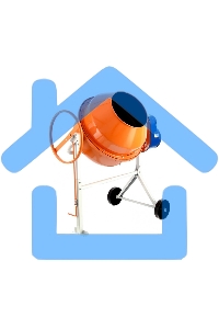 Бетоносмеситель Denzel B-160 (95422) 700 Вт, 160 л