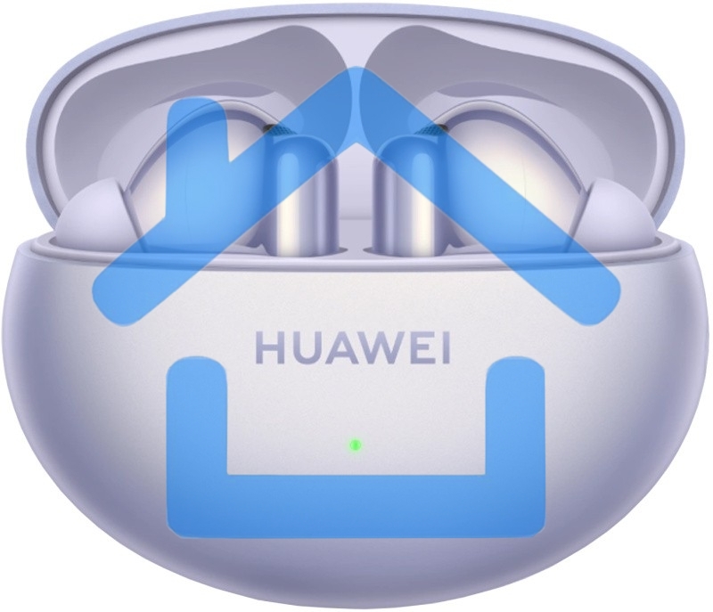 Наушники Huawei FreeBuds 6i Orca-T100, Bluetooth, внутриканальные, фиолетовый