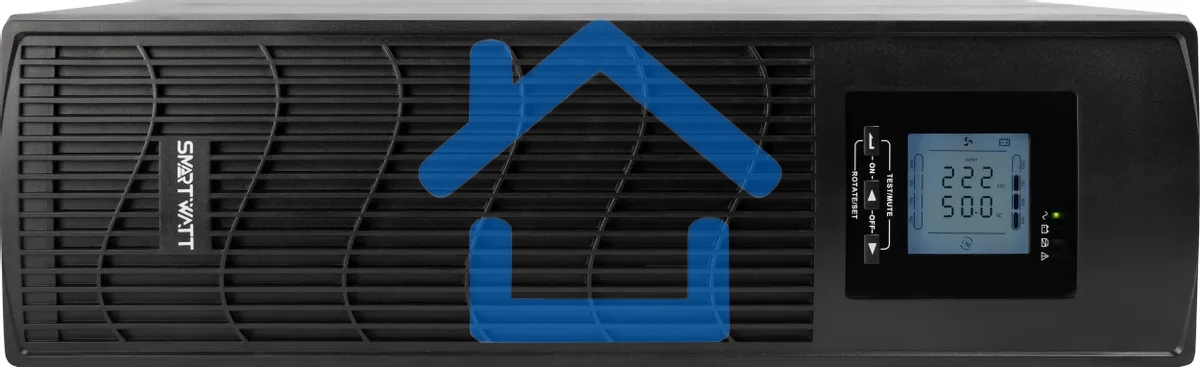 Источник бесперебойного питания Smartwatt Data 1600Вт 2000ВА черный