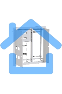 Щит этажный EKF Basic 4 кв. (1000х950х160)