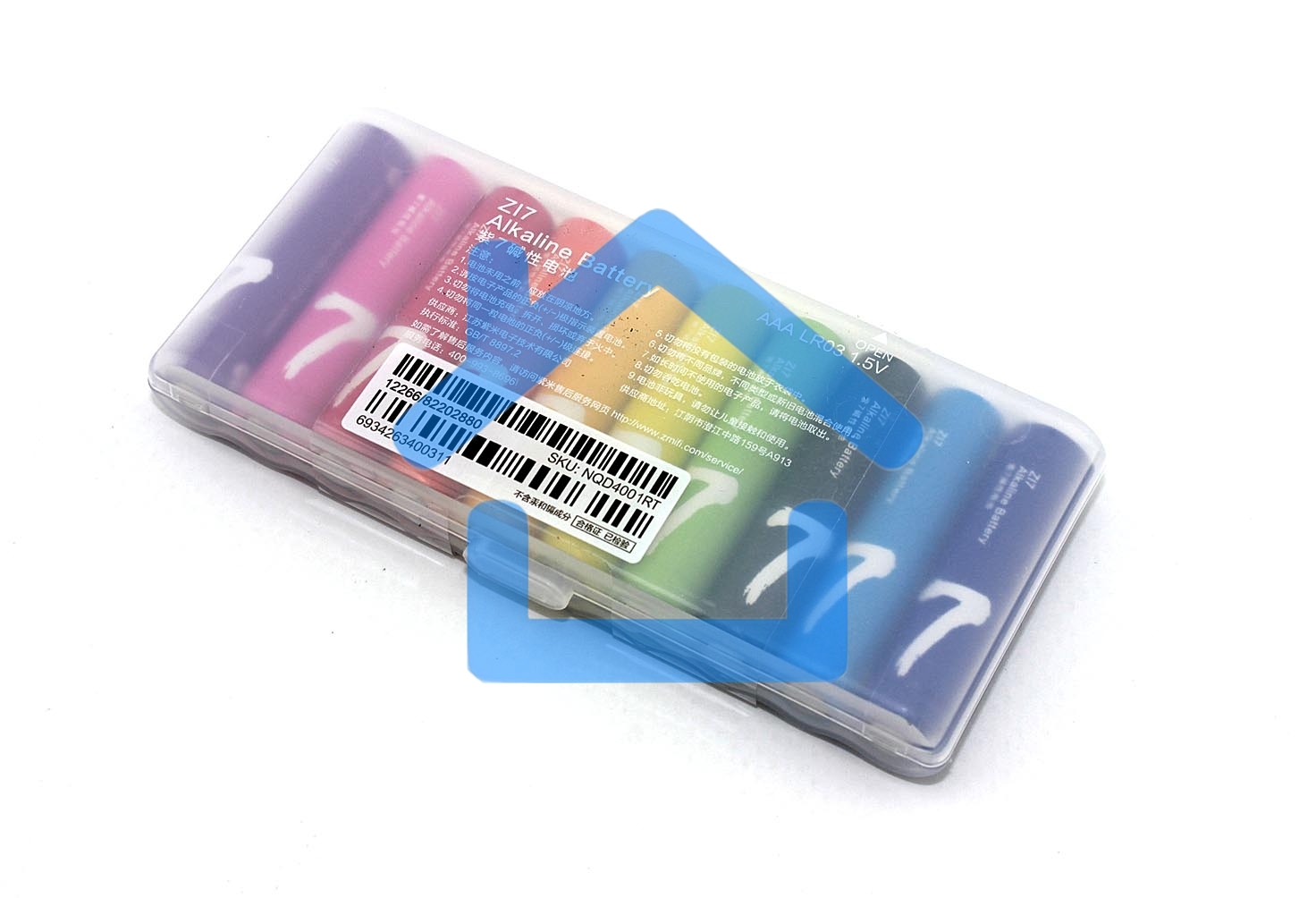 Батарейки Xiaomi ZI7-AAA Rainbow Colors (10 шт.) 5 к-тов