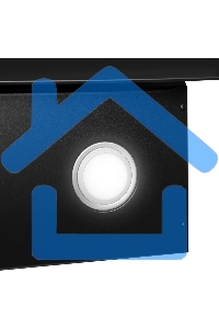 Вытяжка наклонная Hyundai HGH 6846 IX черный, 59.5 см, 600 куб. м/ч, 54 дБ