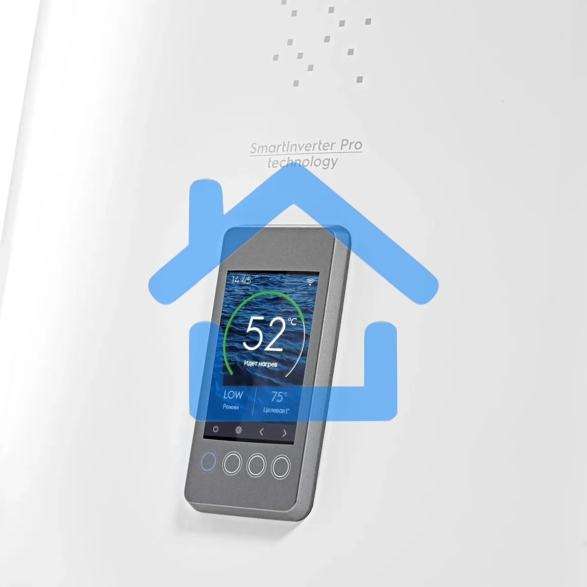 Водонагреватель Electrolux EWH 100 SmartInverter PRO белый (2кВт 100л электрический настенный)