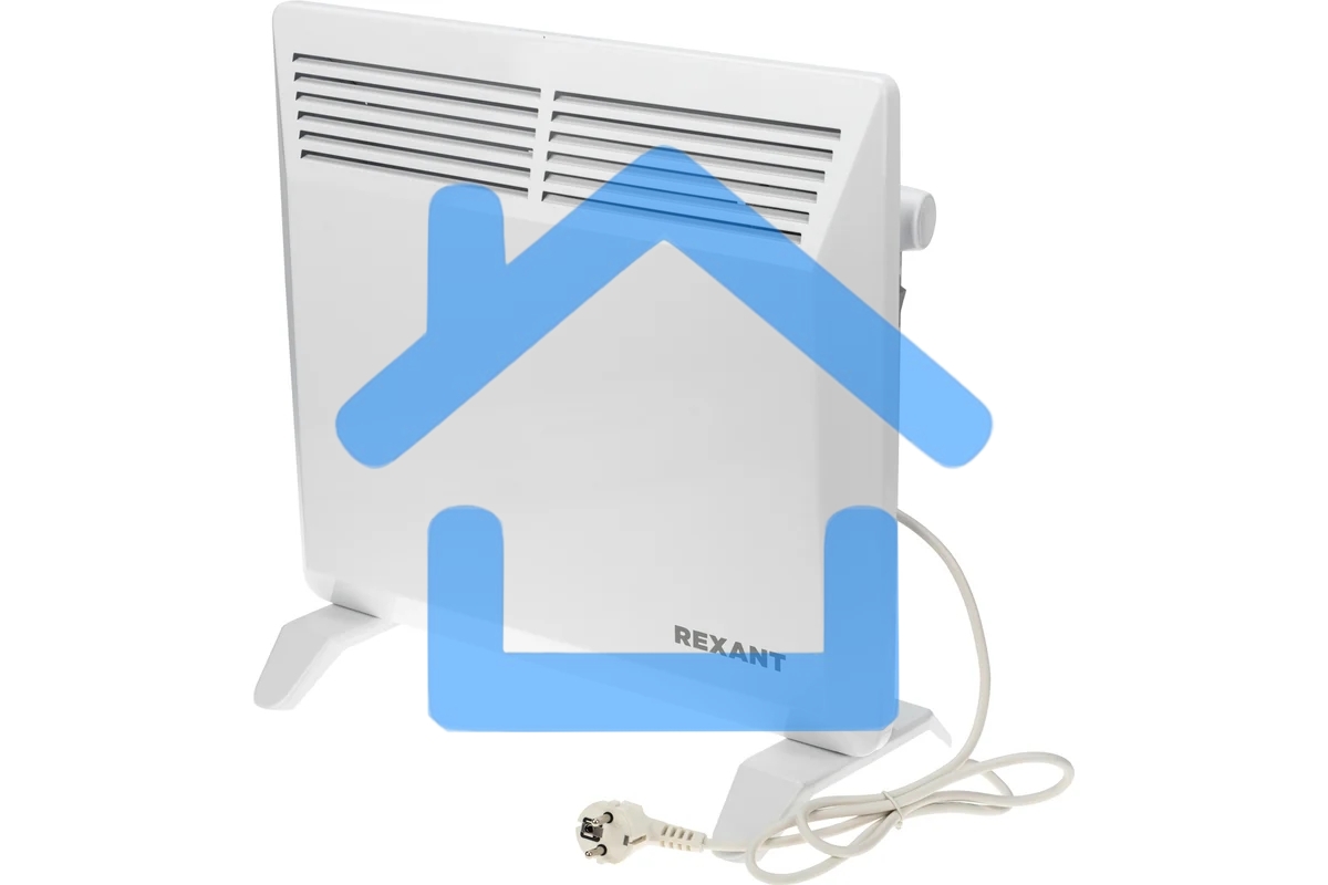 Конвектор Rexant 60-0090 белый, 1000 Вт, 15 м2, термостат