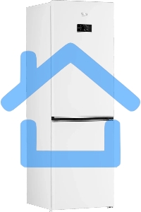 Холодильник Beko B3R1CNK363HW (R) белый двухкамерный 220/100л морозилка снизу, No Frost