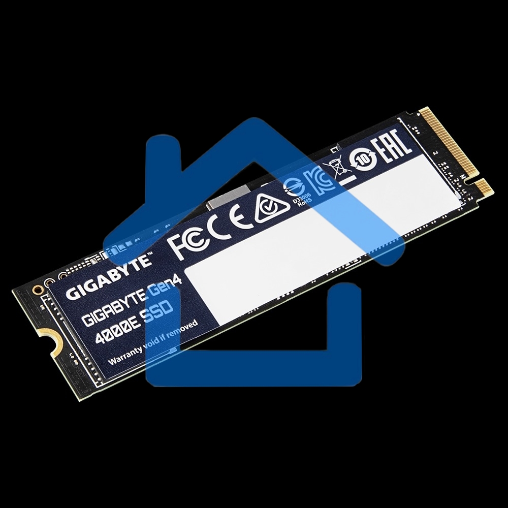 Накопитель SSD Gigabyte 4000E, 1Tb, PCIe 4.0 x4, M.2 2280, NVMe, R/W 4000/3900