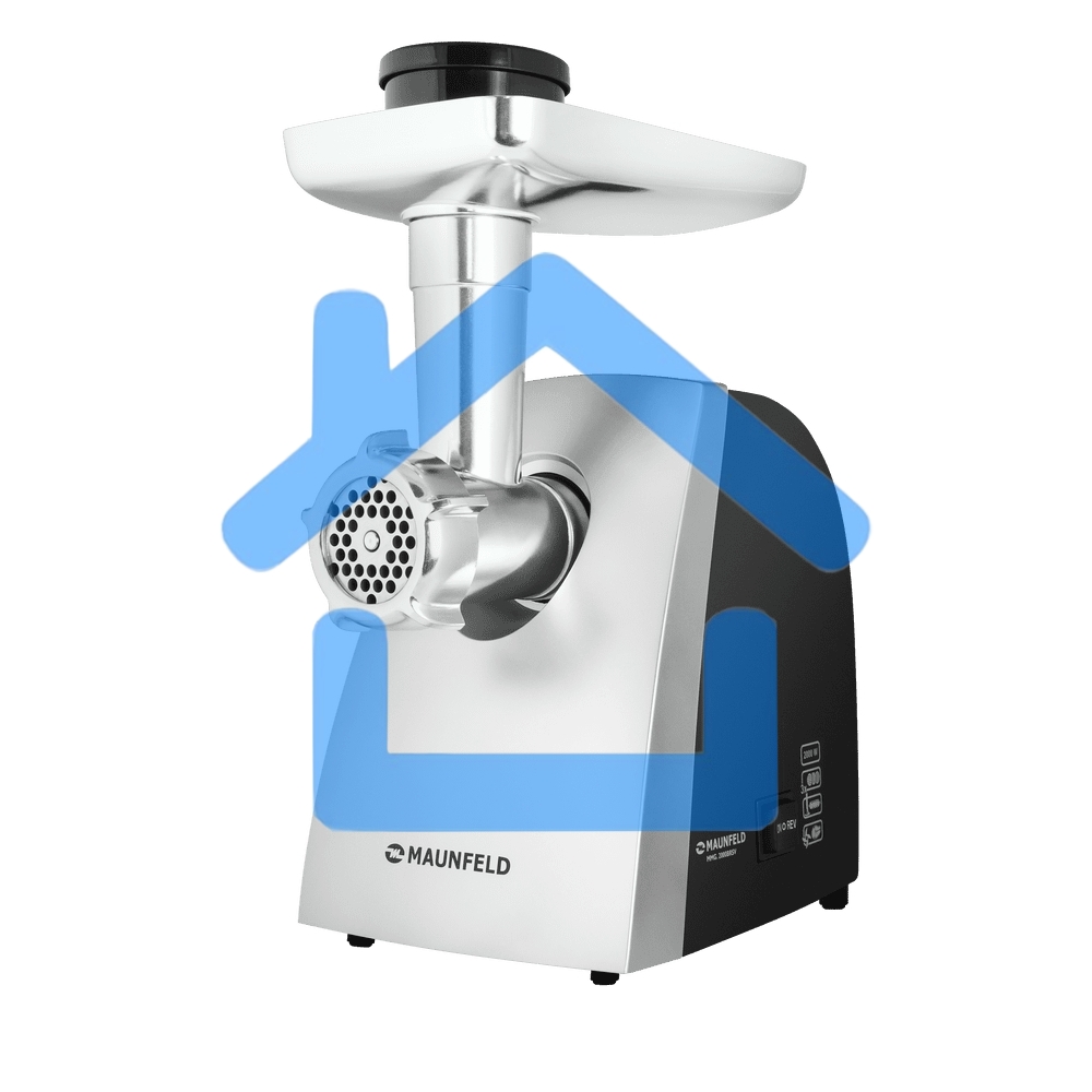 Мясорубка электрическая Maunfeld MMG.2000BRSV черный, 2000 Вт