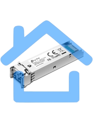 Модуль TP-Link SMB TL-SM311LM Gigabit SFP module, Multi-mode, MiniGb,IC, LC interface, Up to 550/275m distance