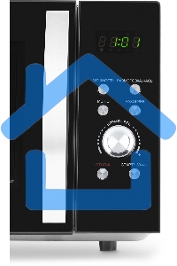 Микроволновая печь Hyundai HYM-D2078 черный/серебристый, 23 л, 800 Вт, кнопки, поворотный механизм