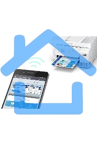 МФУ струйное Epson EcoTank L5296 (C11CJ65411) белый, A4, ч/б печ. 33стр/мин., цв. печ. 15стр/мин., 5760x1440 DPI, 2400х1200 DPI, USB, Ethernet, Wi-Fi