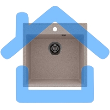 Кухонная мойка Maunfeld Perla 505 MFQS-505BG бежевый