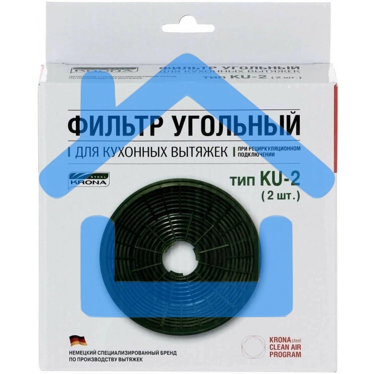 Фильтр Krona 15266 угольный тип KU-2 (2шт.)
