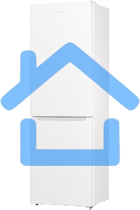 Холодильник Gorenje NRK619EEW4 белый двухкамерный 203/99л морозилка снизу, No Frost