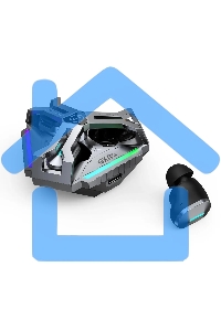 Наушники с микрофоном Edifier GX05 серый вкладыши BT в ушной раковине