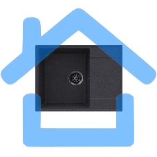 Кухонная мойка Maunfeld Lacrima 650 MFQS-650DGR темно-серый