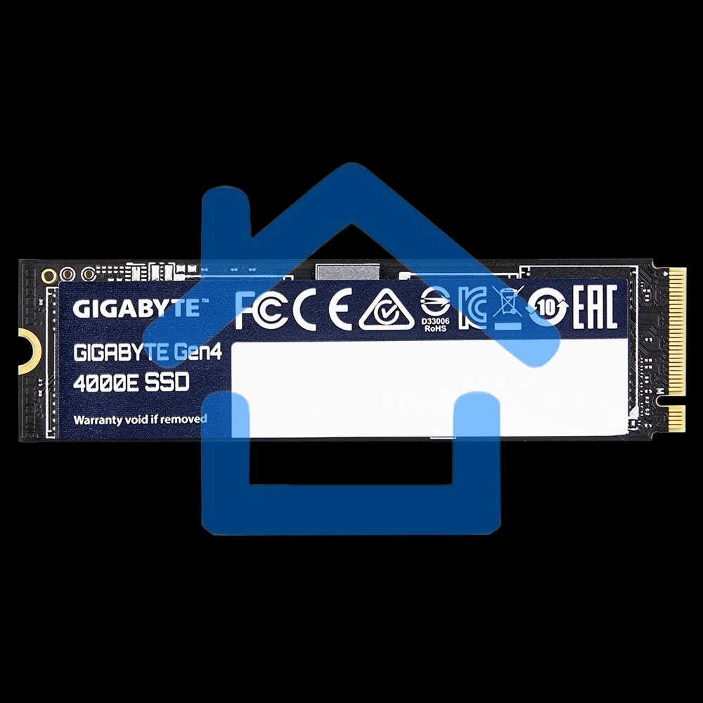 Накопитель SSD Gigabyte 4000E, 1Tb, PCIe 4.0 x4, M.2 2280, NVMe, R/W 4000/3900