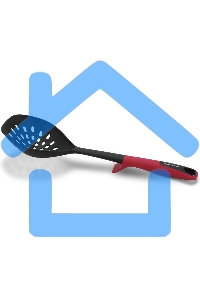 Шумовка для первых/вторых блюд Rondell Craft RD-1873 черный/красный упак.:картонная подложка