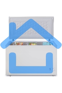 Морозильный ларь Бирюса Б-355KX белый, 330л