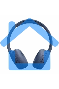 Гарнитура JBL T670NC синий