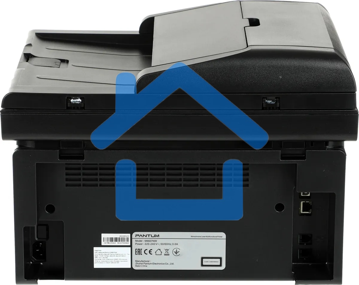 МФУ лазерное Pantum M6607NW, A4, ч/б, печ. до 22 стр/мин., скан. до 22 стр/мин., 1200x1200dpi, USB, RJ-45, Wi-Fi