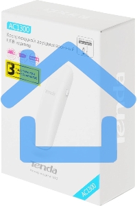 Адаптер Wi-Fi Tenda U12 (USB3.0, WLAN 1300Mbps, 802.11ac) 1x int Antenna