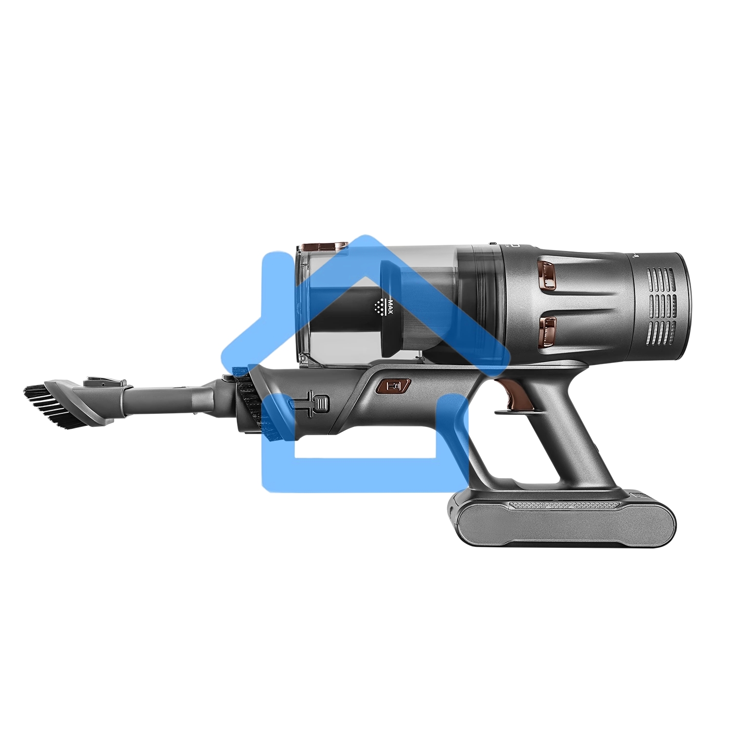 Пылесос вертикальный моющий Red Solution X20 550 Вт темно-серый/серый