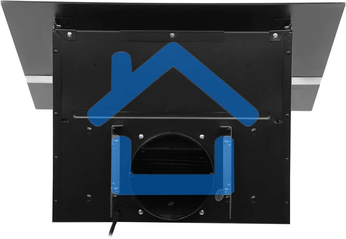 Вытяжка наклонная Hyundai HGH 6846 IX черный, 59.5 см, 600 куб. м/ч, 54 дБ