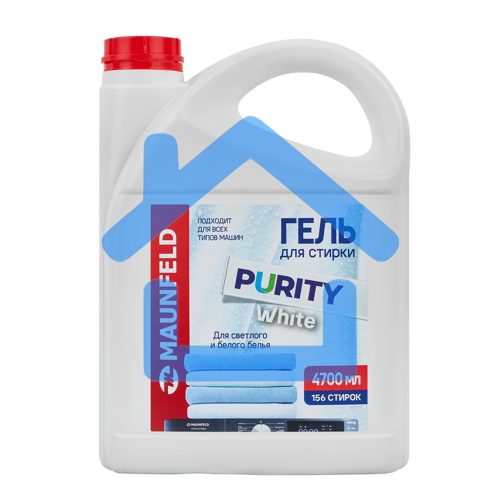 Гель для стирки Maunfeld Purity White 4700мл MWL4700PW