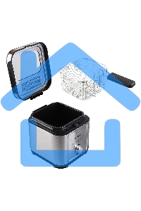 Фритюрница Endever Skyline FR-113, черный-стальной