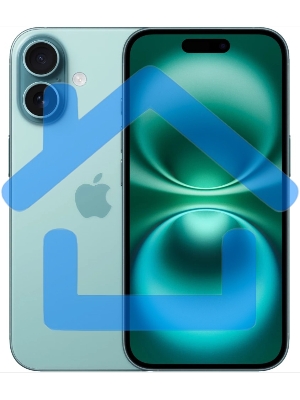 Смартфон Apple iPhone 16 A3287, 8/128Gb, бирюзовый