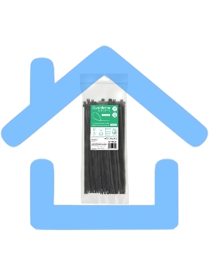 Стяжка кабельная 300х3.6 черный (уп.100шт) SE IMT30036B