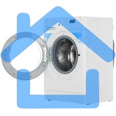 Стиральная машина Indesit BWSA 7109 WSV белый, загрузка фронтальная 7 кг, 1000 об/мин, класс: A