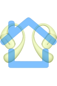 Наушники Huawei FreeArc Moose-T00, Bluetooth, накладные, зеленый 55038103