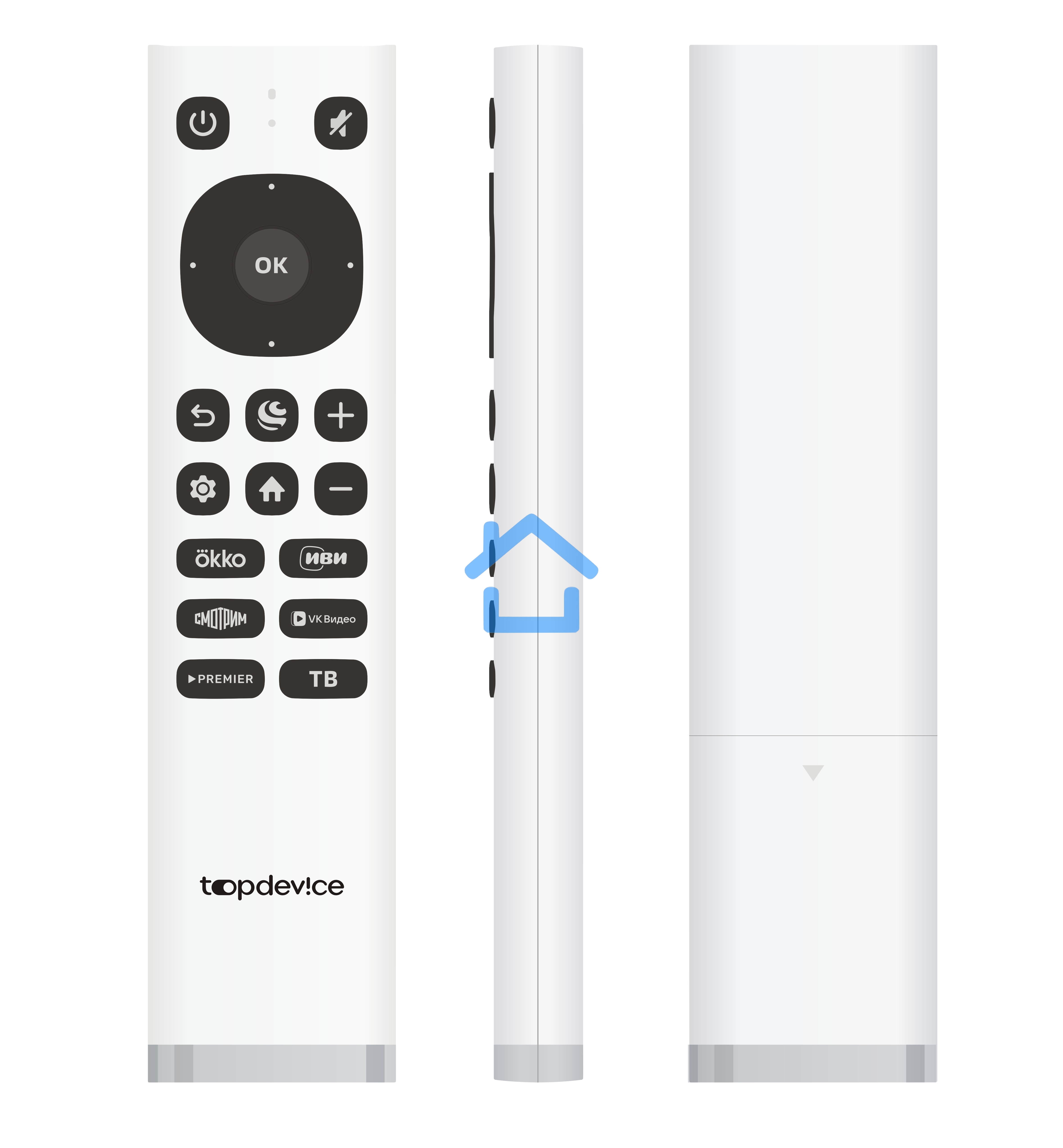 Телевизор TopDevice 50'' TDTV50CS08U_WE белый UHD Smart Салют ТВ 1 5GB 8GB