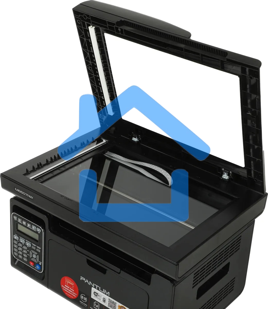 МФУ лазерное Pantum M6607NW, A4, ч/б, печ. до 22 стр/мин., скан. до 22 стр/мин., 1200x1200dpi, USB, RJ-45, Wi-Fi