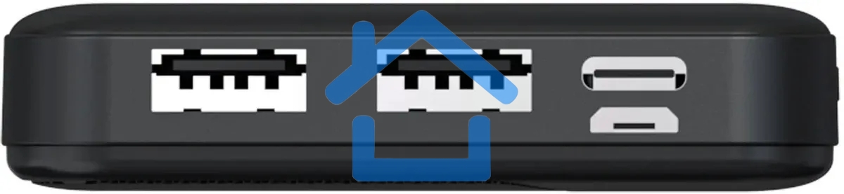 Портативный аккумулятор Buro BPF10A 10000mAh QC3.0/PD3.0 22.5W 2.1A 2xUSB-A/USB-C черный