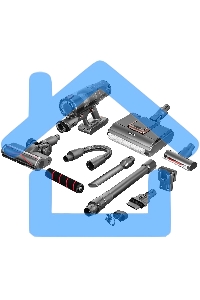 Пылесос вертикальный моющий Red Solution X20 550 Вт темно-серый/серый