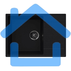 Кухонная мойка Maunfeld Lacrima 700 MFQS-700B черный