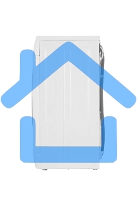 Стиральная машина Indesit BWSA 7109 WSV белый, загрузка фронтальная 7 кг, 1000 об/мин, класс: A