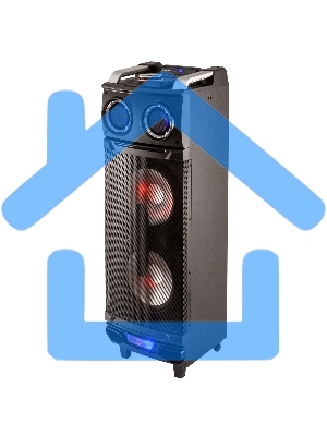 Минисистема SUPRA SMB-980 черный 1000Вт FM USB BT SD