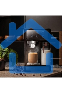 Кофеварка рожковая Kitfort КТ-7554 черный, исп. кофе - молотый, 1 л, 1350 Вт, 20 Бар