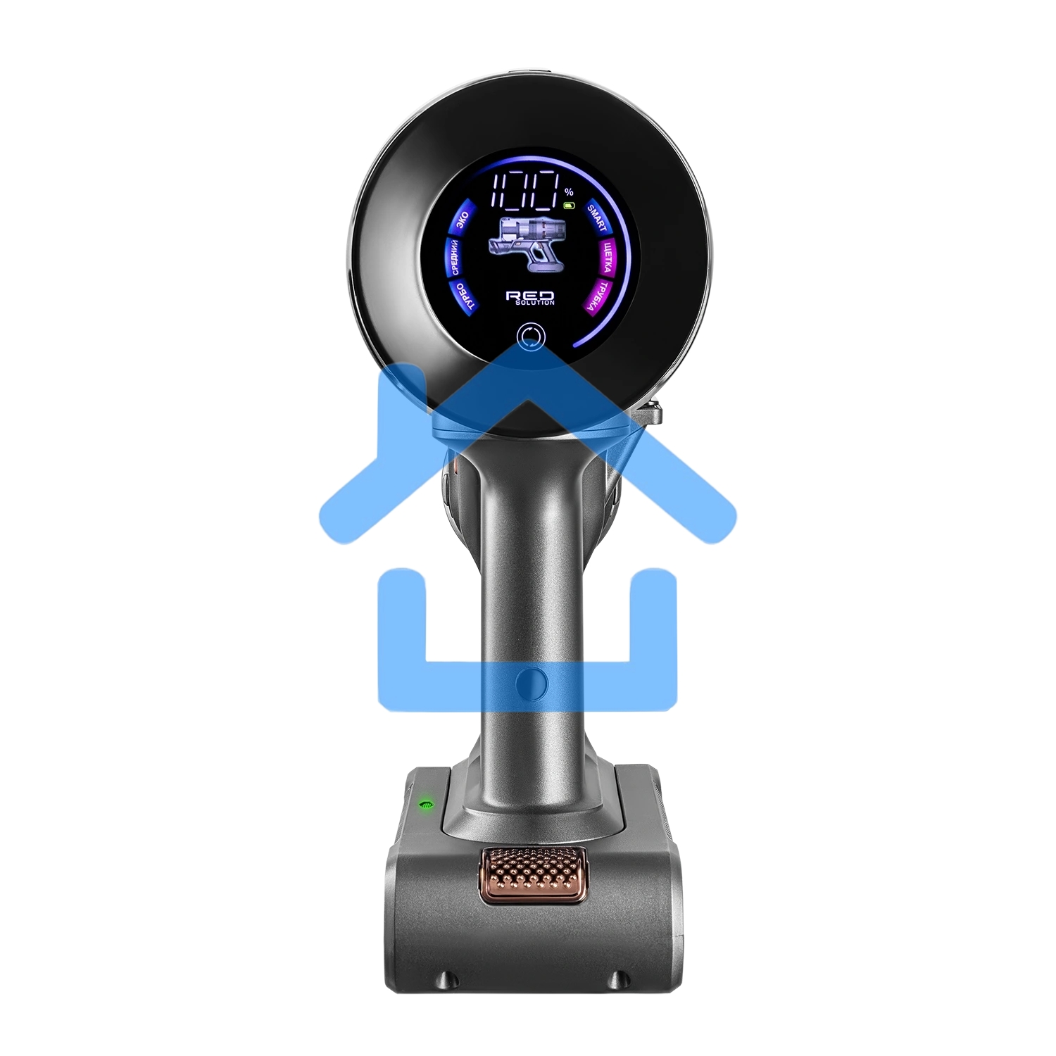 Пылесос вертикальный моющий Red Solution X20 550 Вт темно-серый/серый