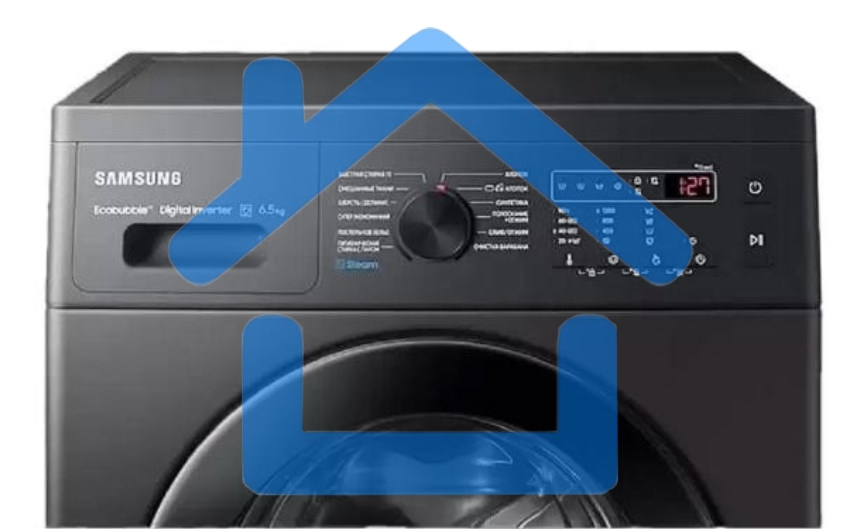 Стиральная машина Samsung WW65AG4S21CXLD серый, загрузка фронтальная 6,5 кг, 1200 об/мин, класс: A